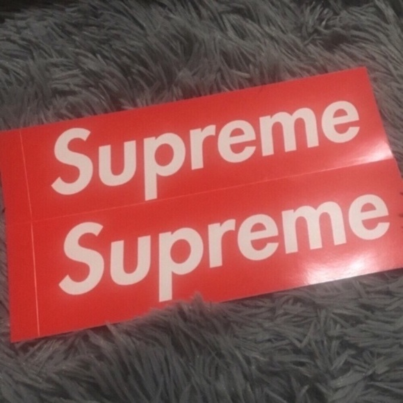 Supreme Other - Supreme Red Box Logo Sticker